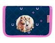 Pencil case, 2 flaps, BELMIL "Meet your Horses"