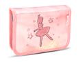 Pencil case, 2 flaps, BELMIL "Ballerina" black-rose