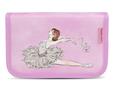 Pencil case, 2 flaps, BELMIL "Ballerina", purple