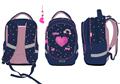 School bag, with zipper, BELMIL "Leisure Special T-Simple Heart"