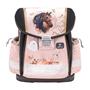 School bag, metal buckle, BELMIL "Classy Horse Chestnut", pony
