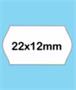 Price tape, removable, 22x12 mm, BLITZ, white