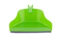 Dustpan with rubber edge, colour-coded, BONUS "Handrix", green
