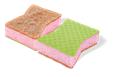 Sponge scourer, non-scratch, 2 pcs, BONUS 