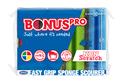 Sponge scourer, easy grip, 4 pcs, BONUS