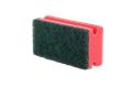 Sponge scourer, extra large, 5 pcs, BONUS, red