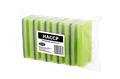 Sponge scourer, extra large, 5 pcs, BONUS, green
