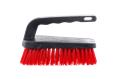 Scrubber, with handle, BONUS, red