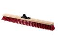 Push broom, outdoor, wood, 60 cm, BONUS "Maddox", red