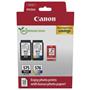 PG575/CL576 Inkjet cartridge multipack + GP501 photo paper for Pixma TR4750i printer, CANON, b+c+m+y, 2*100 p. + 50 p.