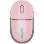 Mouse, wireless, dual-mode connectivity, optical sensor, CANYON "OnClick 24", pink