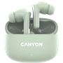 Earphone, TWS wireless, Bluetooth 5.4, CANYON "OnGo 9", sage