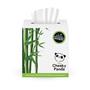 Cosmetic wipes, bamboo, 3 plies, 56 sheets, CHEEKY PANDA, white