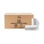 Kitchen paper towel, bamboo, 2 plies, 100 sheets, 10 rolls, CHEEKY PANDA, white