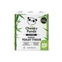 Toilet paper, bamboo, 3 plies, small rolls, 48 rolls, CHEEKY PANDA, white