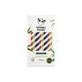 Straw, bamboo, straight, degradable, bamboo, XL size, 100 pcs, CHEEKY PANDA, various colours