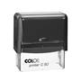 Stamp, COLOP "Printer C 50", with purple pad