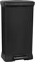 Pedal bin, 50 l, CURVER, black-grey