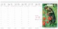 Calendar, desktop, standing, DAYLINER 