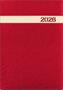 Calendar, planner, A5, daily, DAYLINER "The Boss", burgundy red