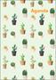 Calendar, planner, A5, weekly, DAYLINER ""Colors", Cactus