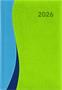 Calendar, planner, A5, weekly, DAYLINER ""Dubai", blue-green