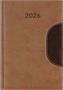 Calendar, planner, A5, daily, DAYLINER "Memphis", brown-chocolate