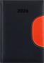 Calendar, planner, A5, daily, DAYLINER "Memphis", black-orange
