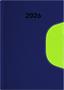 Calendar, planner, A5, daily, DAYLINER "Memphis", blue-green