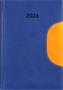 Calendar, planner, B5, weekly, DAYLINER "Memphis", blue-yellow