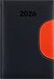 Calendar, planner, B6, weekly, DAYLINER "Memphis", black-orange