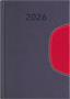 Calendar, planner, B6, weekly, DAYLINER "Memphis", grey-red