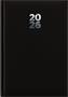 Calendar, planner, A5, daily, DAYLINER "Pannon", black