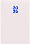 Calendar, planner, A5, daily, DAYLINER "Pannon", white