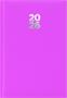 Calendar, planner, A5, daily, DAYLINER "Pannon", fuchsia