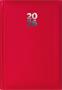 Calendar, planner, A5, daily, DAYLINER "Pannon", red