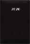 Calendar, planner, A5, daily, DAYLINER "Pellana", black