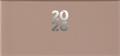 Pocket calendar, horizontal layout, DAYLINER "Pannon", natural