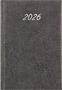 Calendar, planner, A5, daily, DAYLINER "Rebel", grey