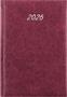 Calendar, planner, B5, weekly, DAYLINER "Rebel", burgundy red