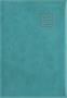 Calendar, planner, B6, weekly, DAYLINER "Square", turquoise