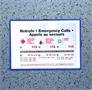 Presentation pocket, hanging, A4, horizontal, metal flap, TARIFOLD, blue