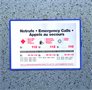 Presentation pocket, hanging, A4, horizontal, metal flap, TARIFOLD, blue