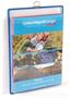 Leaflet holder , hanging,  A4, vertical, metal flap, DJOIS, blue
