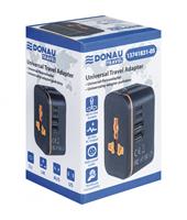 Travel adapter, universal, DONAU 