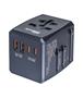 Travel adapter, universal, fast charger, DONAU 