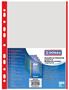 CLEAR SHEET WITH RED STRIPE AND RED SIDE EDGE