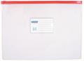 Document holder bag, A4, PVC, with zipper, DONAU