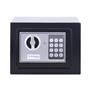 Furniture safe, electronic lock, 230x170x170 mm, DONAU TECH, black