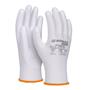 Mechanic gloves, PU, cat. II, DONAU SAFETY, size 7/S, 12 pairs, white